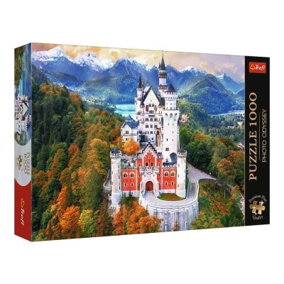 TREFL 1000 PP Piece Jigsaw Puzzle - Photo Odyssey: Neuschwanstein Castle, Germany จิ๊กซอว์ 1000 ชิ้น