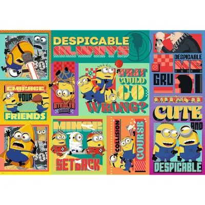 TREFL 1000 Piece Jigsaw Puzzle - Gru and Minions / Minions จิ๊กซอว์ 1000 ชิ้น