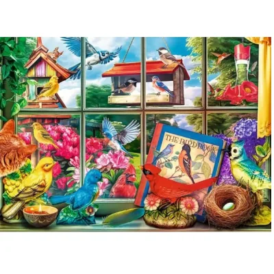 TREFL 1000 PP Piece Jigsaw Puzzle - Tea Time: World of birds จิ๊กซอว์ 1000 ชิ้น