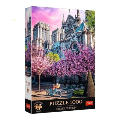 TREFL 1000 PP Piece Jigsaw Puzzle - Photo Odyssey: Notre-Dame Cathedral of Paris จิ๊กซอว์ 1000 ชิ้น