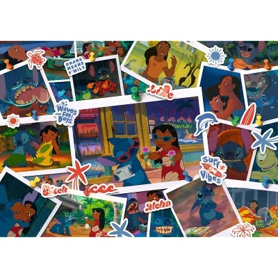 TREFL 1000 Piece Jigsaw Puzzle - Lilo&Stitch - Sweet Memories จิ๊กซอว์ 1000 ชิ้น