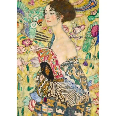 TREFL 1000 Piece Jigsaw Puzzle - Art Collection - Lady with a Fan จิ๊กซอว์ 1000 ชิ้น