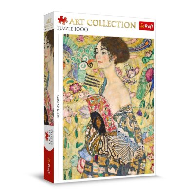 TREFL 1000 Piece Jigsaw Puzzle - Art Collection - Lady with a Fan จิ๊กซอว์ 1000 ชิ้น