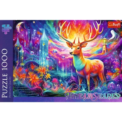TREFL 1000 Piece Jigsaw Puzzle - Mystical Deer จิ๊กซอว์ 1000 ชิ้น