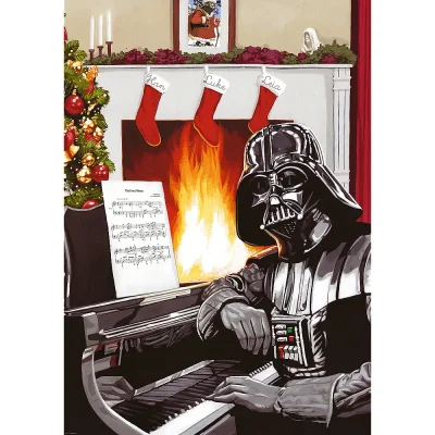 TREFL 1000 PP Piece Jigsaw Puzzle - XMas with Darth Vader จิ๊กซอว์ 1000 ชิ้น