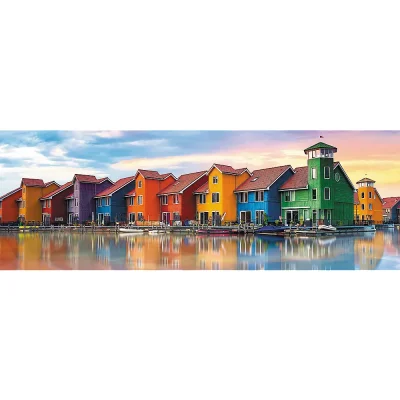 TREFL 1000 Panorama Piece Jigsaw Puzzle - Groningen, Netherlands จิ๊กซอว์ 1000 ชิ้น