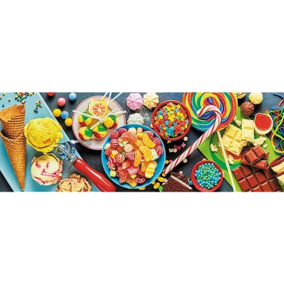 TREFL 1000 Panorama Piece Jigsaw Puzzle - Sweet delights จิ๊กซอว์ 1000 ชิ้น