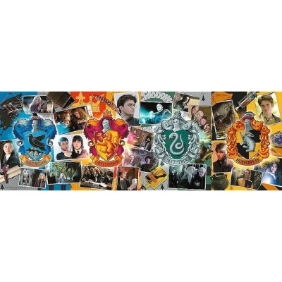 TREFL 1000 Panorama Piece Jigsaw Puzzle - Four Houses of Hogwart / Harry Potter จิ๊กซอว์ 1000 ชิ้น