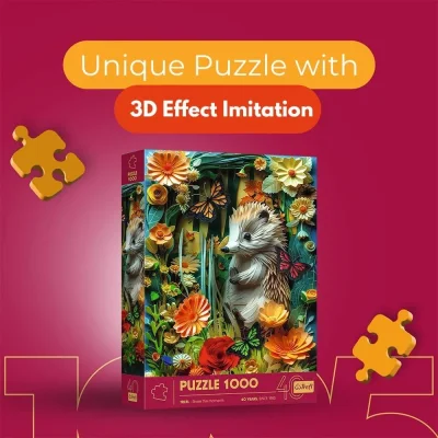 TREFL 1000 Piece Jigsaw Puzzle - 40th anni Hedgehog จิ๊กซอว์ 1000 ชิ้น