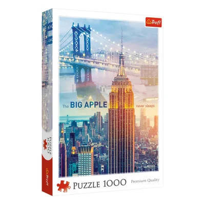 TREFL 1000 Piece Jigsaw Puzzle - New York at dawn, USA จิ๊กซอว์ 1000 ชิ้น