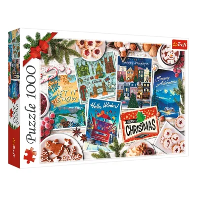 TREFL 1000 Piece Jigsaw Puzzle - Winter Memories จิ๊กซอว์ 1000 ชิ้น