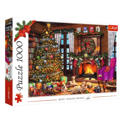 TREFL 1000 Piece Jigsaw Puzzle - Christmas is coming จิ๊กซอว์ 1000 ชิ้น