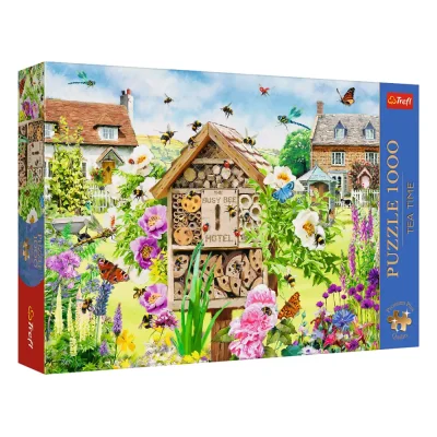 TREFL 1000 PP Piece Jigsaw Puzzle - Tea Time: A Home for Bees จิ๊กซอว์ 1000 ชิ้น