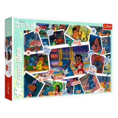 TREFL 1000 Piece Jigsaw Puzzle - Lilo&Stitch - Sweet Memories จิ๊กซอว์ 1000 ชิ้น