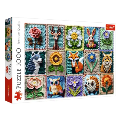 TREFL 1000 Piece Jigsaw Puzzle - Crochet - My Passion จิ๊กซอว์ 1000 ชิ้น