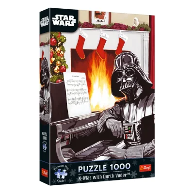 TREFL 1000 PP Piece Jigsaw Puzzle - XMas with Darth Vader จิ๊กซอว์ 1000 ชิ้น