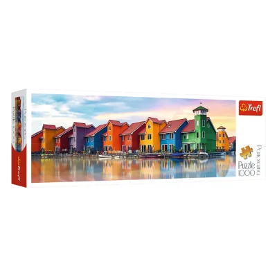 TREFL 1000 Panorama Piece Jigsaw Puzzle - Groningen, Netherlands จิ๊กซอว์ 1000 ชิ้น