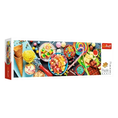 TREFL 1000 Panorama Piece Jigsaw Puzzle - Sweet delights จิ๊กซอว์ 1000 ชิ้น