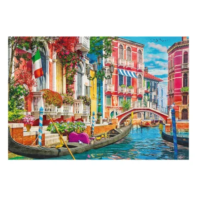 TREFL 1500 Piece Jigsaw Puzzle - Summer Afternoon in Venice จิ๊กซอว์ 1500 ชิ้น