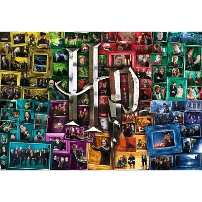 TREFL 1500 Piece Jigsaw Puzzle - World of Harry Potter, Through the Movies จิ๊กซอว์ 1500 ชิ้น