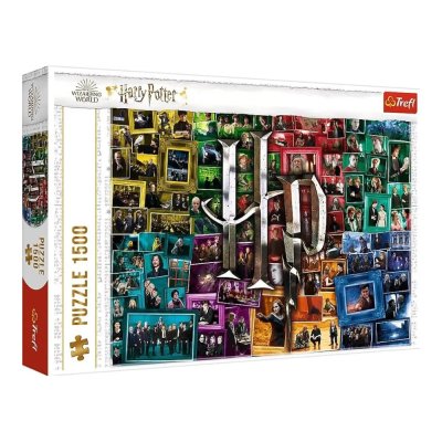 TREFL 1500 Piece Jigsaw Puzzle - World of Harry Potter, Through the Movies จิ๊กซอว์ 1500 ชิ้น