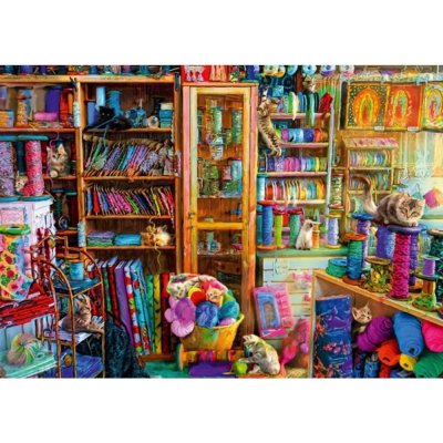 TREFL 2000 Piece Jigsaw Puzzle - Kitty paradise จิ๊กซอว์ 2000 ชิ้น