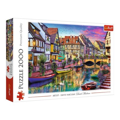 TREFL 2000 Piece Jigsaw Puzzle - Colmar, France จิ๊กซอว์ 2000 ชิ้น
