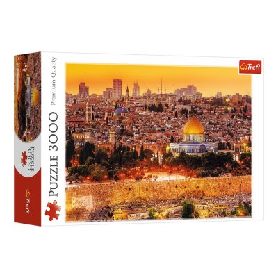 TREFL 3000 Piece Jigsaw Puzzle - The roofs of Jerusalem จิ๊กซอว์ 3000 ชิ้น