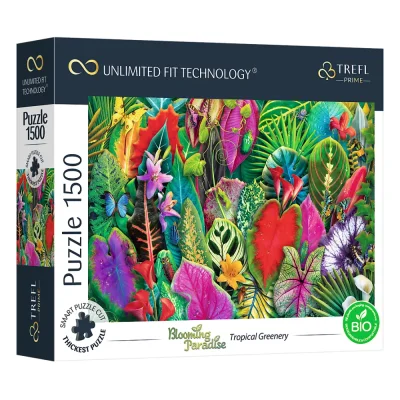 TREFL 1500 Piece UFT Jigsaw Puzzle - Tropical Greenery จิ๊กซอว์ 1500 ชิ้น