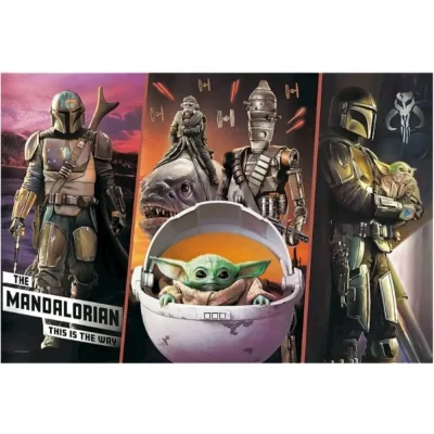 TREFL 300 Piece Jigsaw Puzzle - The Secret Baby Yoda / Star Wars The Mandalorian จิ๊กซอว์เด็ก 8 ปี+