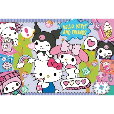 TREFL 300 Piece Jigsaw Puzzle - Crazy trio / Hello Kitty จิ๊กซอว์เด็ก 8 ปี+