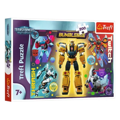 TREFL 200 Piece Jigsaw Puzzle - Transformers / Transformers จิ๊กซอว์เด็ก 7 ปี+