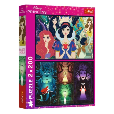 TREFL 2x200 Piece Jigsaw Puzzle - Enchanting princesses จิ๊กซอว์เด็ก 7 ปี+