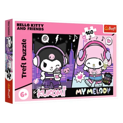 TREFL 160 Piece Jigsaw Puzzle - Kuromi rules จิ๊กซอว์เด็ก 6 ปี+