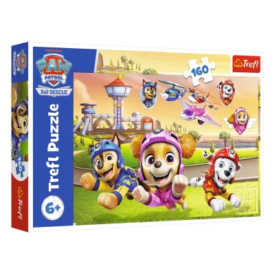 TREFL 160 Piece Jigsaw Puzzle - The dogs are on top / Paw Patrol จิ๊กซอว์เด็ก 6 ปี+