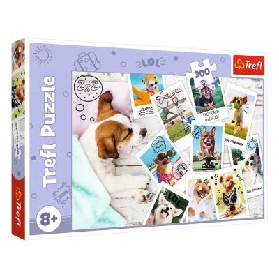 TREFL 300 Piece Jigsaw Puzzle - Holiday pictures จิ๊กซอว์เด็ก 8 ปี+
