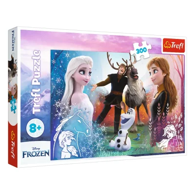 TREFL 300 Piece Jigsaw Puzzle - Magic time / Frozen 2 จิ๊กซอว์เด็ก 8 ปี+