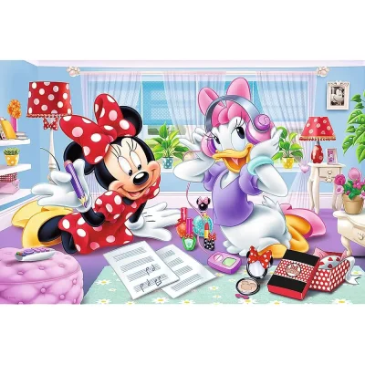 TREFL 160 Piece Jigsaw Puzzle - Day with best friend / Minnie จิ๊กซอว์เด็ก 6 ปี+