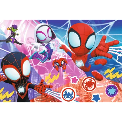TREFL 60 Piece Jigsaw Puzzle -  Heroic Adventure / Spidey จิ๊กซอว์สำหรับเด็ก 4 ปี+