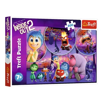 TREFL 200 Piece Jigsaw Puzzle - Children's emotions/ Inside Out 2 จิ๊กซอว์เด็ก 7 ปี+