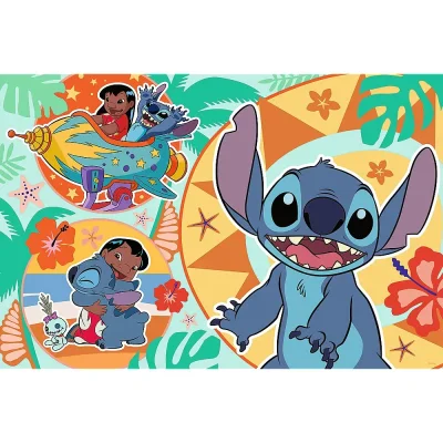 TREFL 24 Piece Maxi Jigsaw Puzzle - Happy day of  Lilo&Stitch