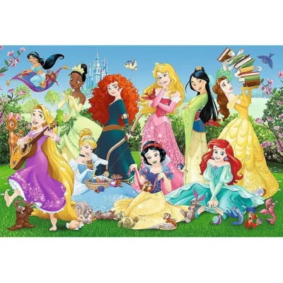 TREFL 100 Piece Jigsaw Puzzle - Charming Princesses / Princess จิ๊กซอว์เด็ก 5 ปี+