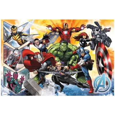 TREFL 100 Piece Jigsaw Puzzle - The power of the Avengers จิ๊กซอว์เด็ก 5 ปี+