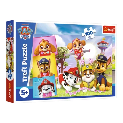 TREFL 100 Piece Jigsaw Puzzle -  Fearless Girls / PAW Patrol จิ๊กซอว์สำหรับเด็ก 5 ปี+