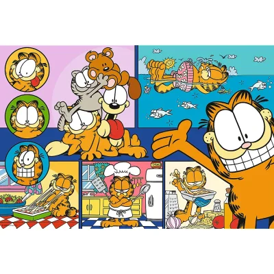 TREFL 100 Piece Jigsaw Puzzle - Lazy Garfield จิ๊กซอว์เด็ก 5 ปี+