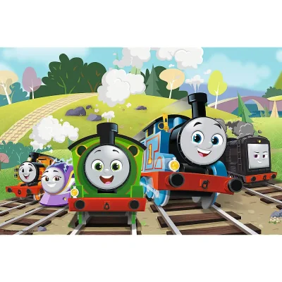 TREFL 60 Piece Jigsaw Puzzle - Thomas on the trip จิ๊กซอว์เด็ก 60 ชิ้น