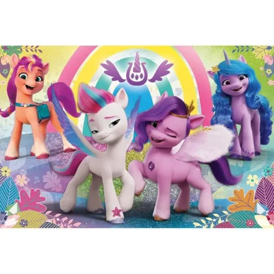 TREFL 60 Piece Jigsaw Puzzle - In the world of friendship / My Little Pony จิ๊กซอว์สำหรับเด็ก 60 ชิ้น