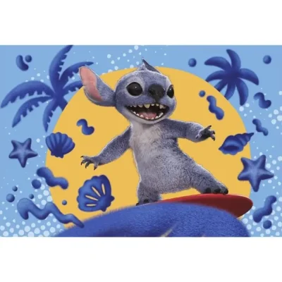 TREFL 60 Piece Jigsaw Puzzle - A day with Stitch