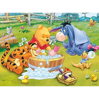 TREFL 30 Piece Jigsaw Puzzle - Piglet is taking a bath / Winnie the Pooh จิ๊กซอว์เด็ก 3 ปี+