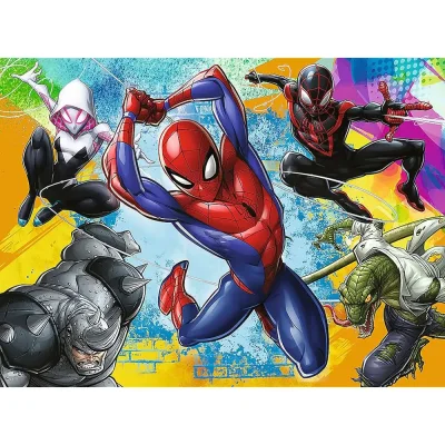 TREFL 30 Piece Jigsaw Puzzle - Spider-Man's colors จิ๊กซอว์เด็ก 3 ปี+